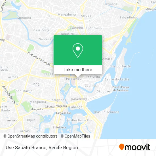Use Sapato Branco map