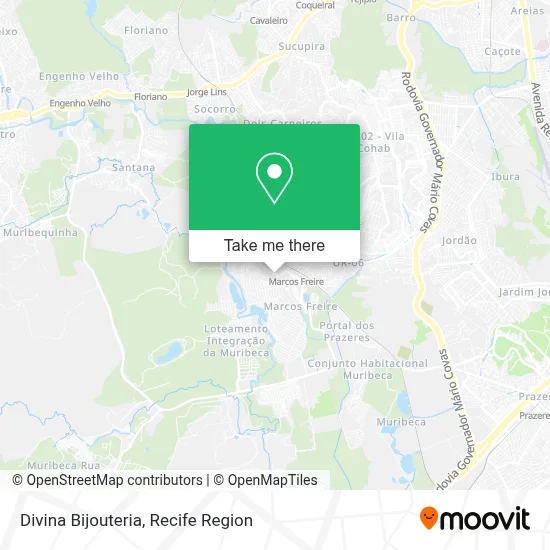 Divina Bijouteria map
