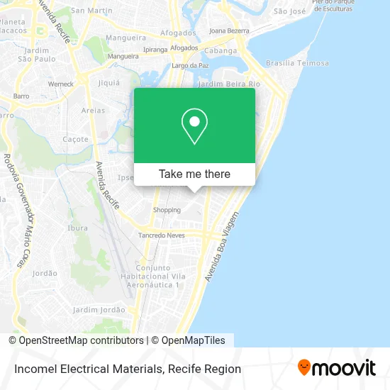 Incomel Electrical Materials map