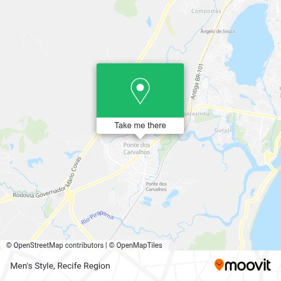 Men's Style map