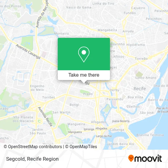 Segcold map