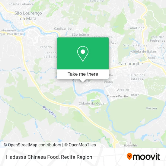 Hadassa Chinesa Food map