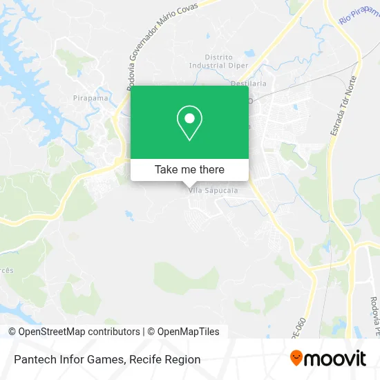 Pantech Infor Games map
