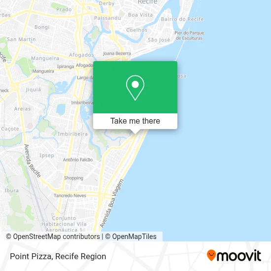 Point Pizza map