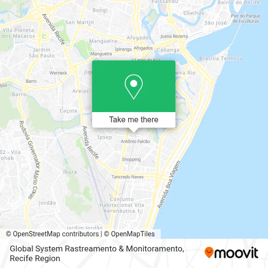 Global System Rastreamento & Monitoramento map