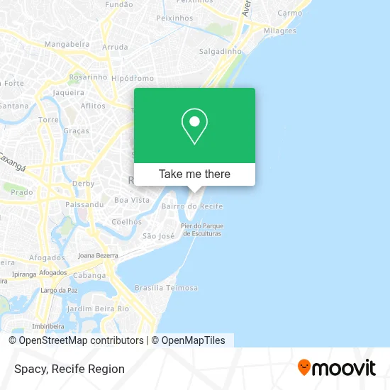 Spacy map