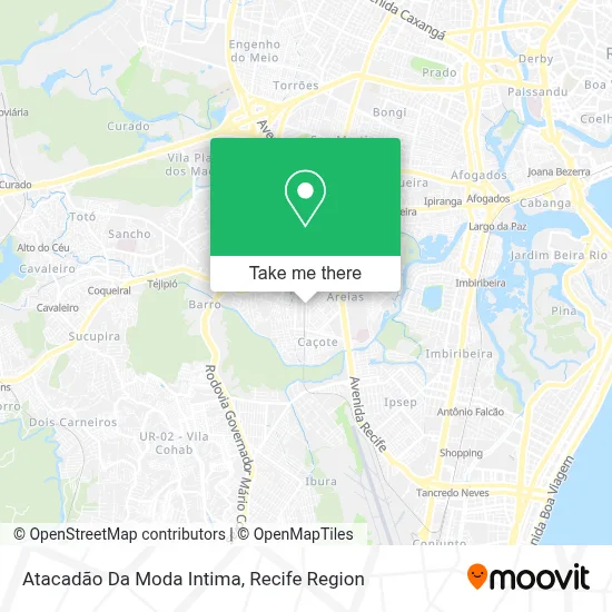 Atacadão Da Moda Intima map