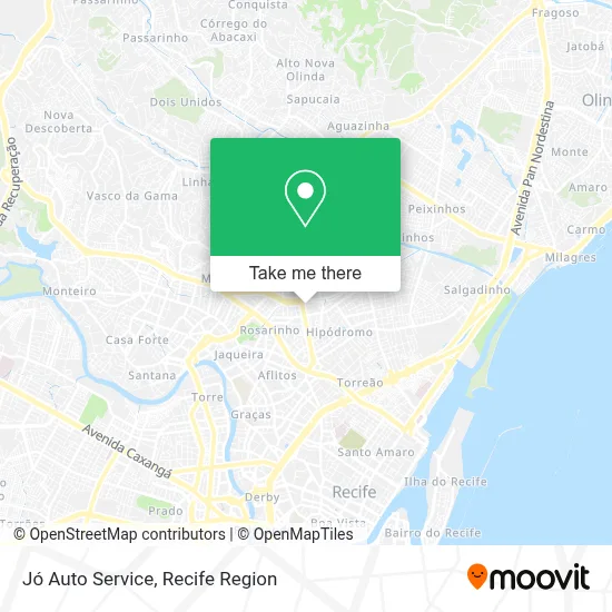 Jó Auto Service map
