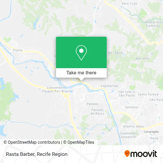 Rasta Barber map