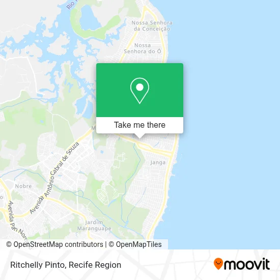 Ritchelly Pinto map
