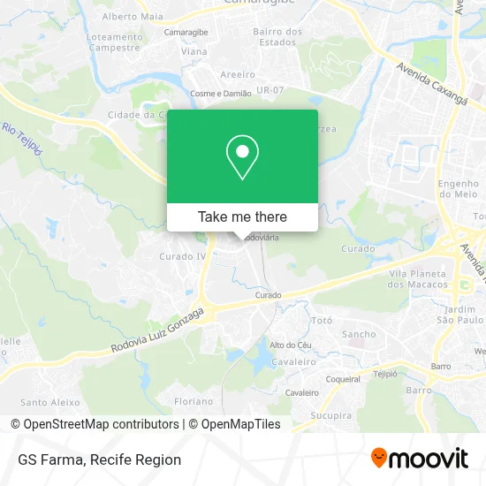 GS Farma map