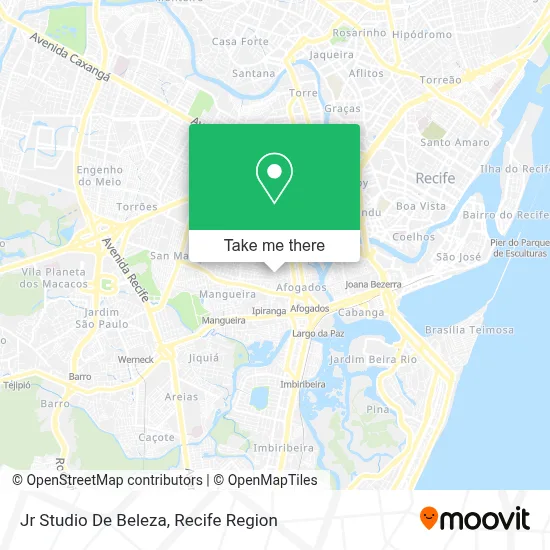 Jr Studio De Beleza map
