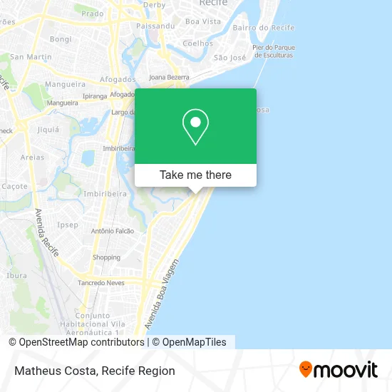 Matheus Costa map