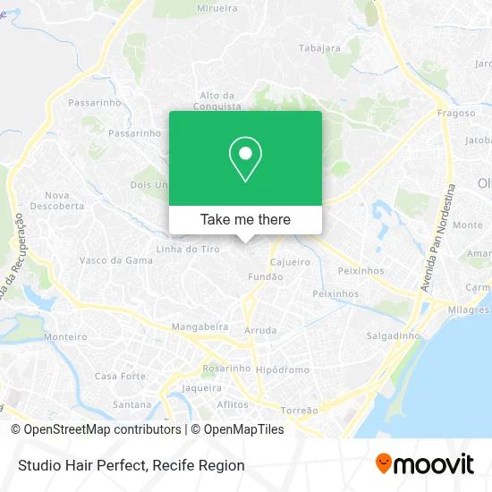 Studio Hair Perfect map
