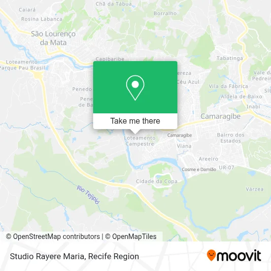 Studio Rayere Maria map