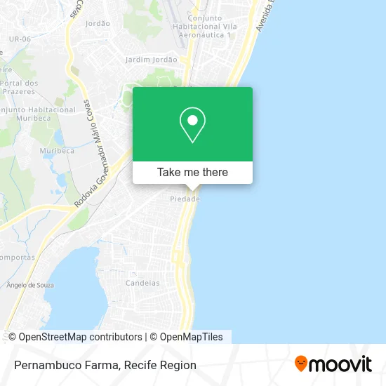 Pernambuco Farma map