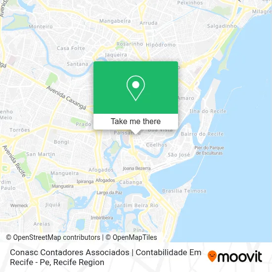 Conasc Contadores Associados | Contabilidade Em Recife - Pe map