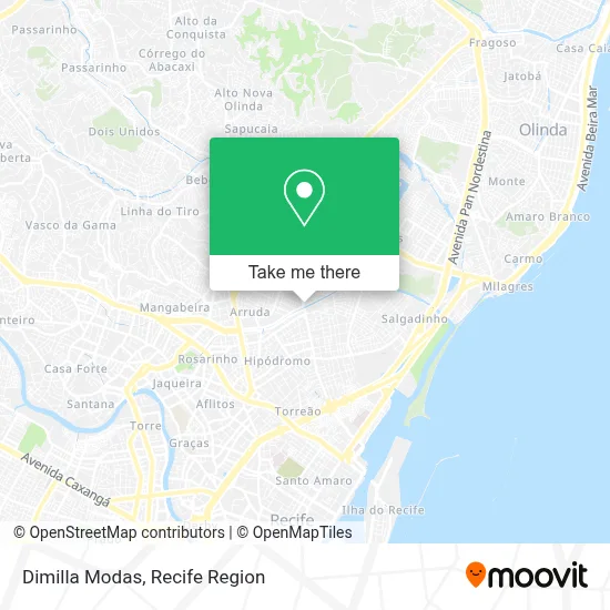 Dimilla Modas map