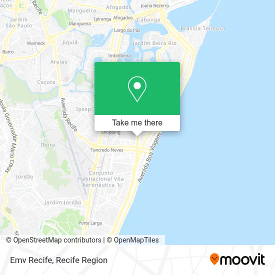 Emv Recife map