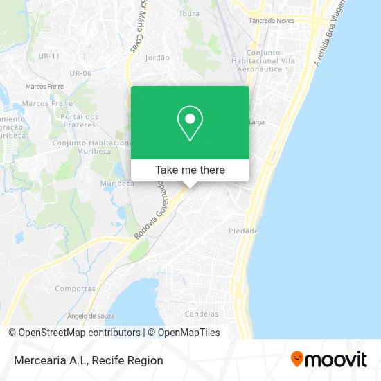 Mercearia A.L map