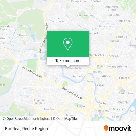 Bar Real map