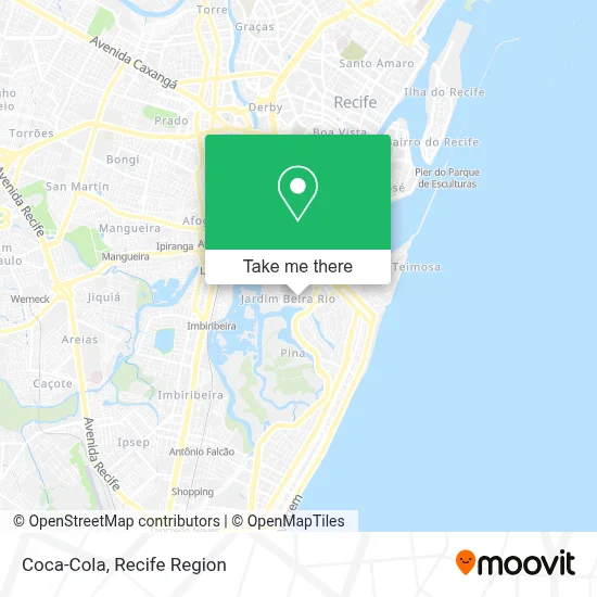 Coca-Cola map