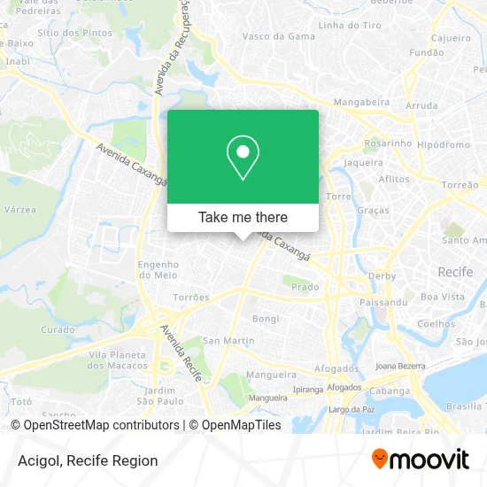 Acigol map