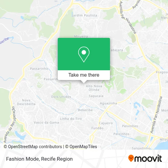 Moda Fashion map