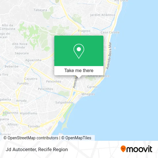 Jd Autocenter map