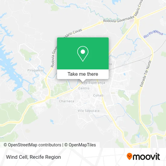 Wind Cell map