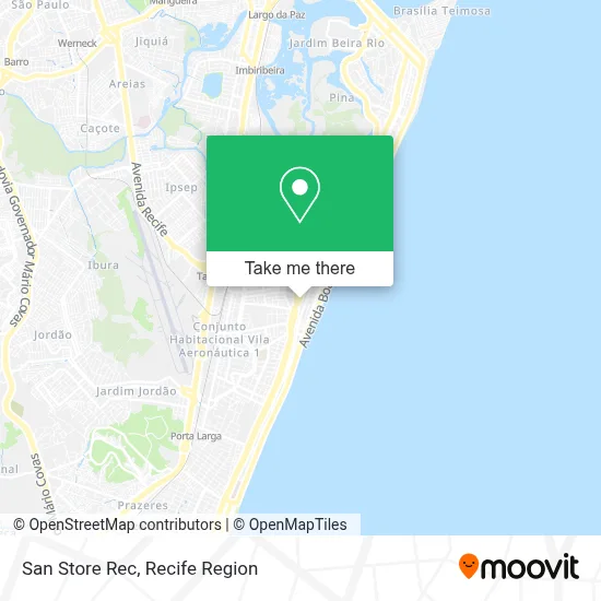 San Store Rec map