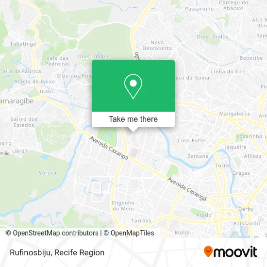 Rufinosbiju map