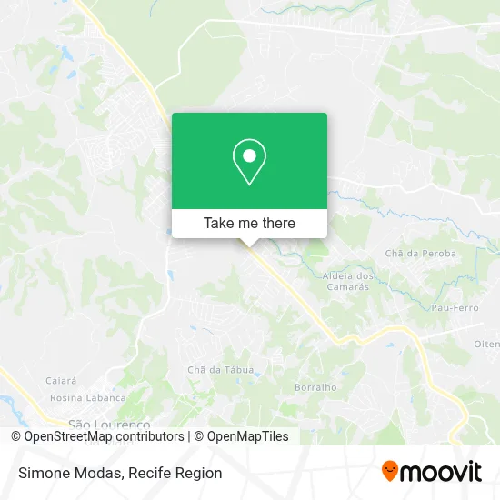 Simone Modas map