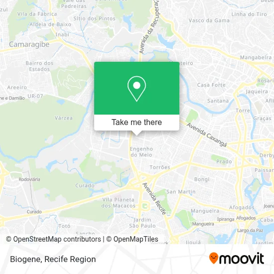 Biogene map