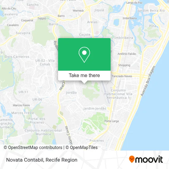 Novata Contabil map