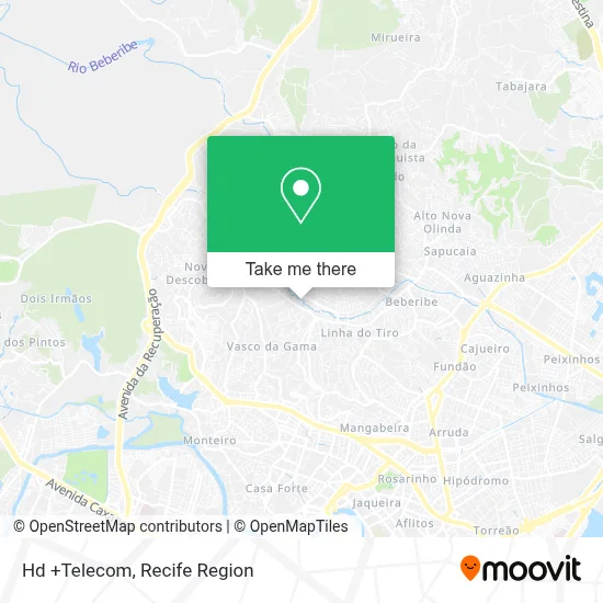 Hd +Telecom map