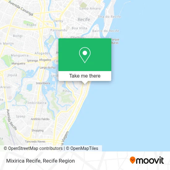 Mixirica Recife map