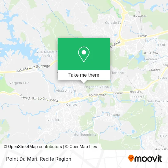 Point Da Mari map