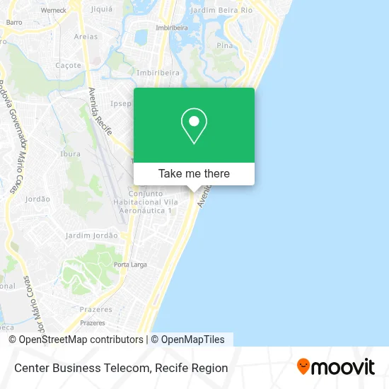Center Business Telecom map