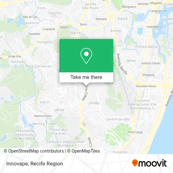 Innovape map