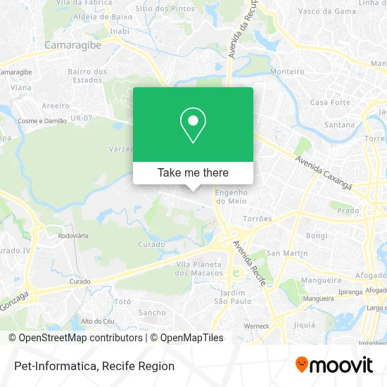 Pet-Informatica map