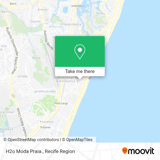 H2o Moda Praia. map