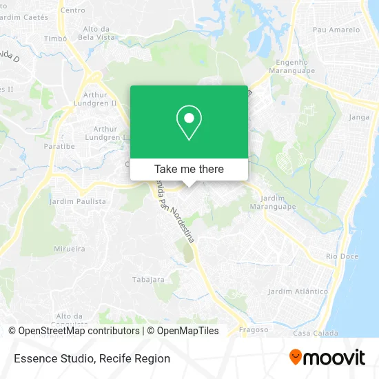 Essence Studio map