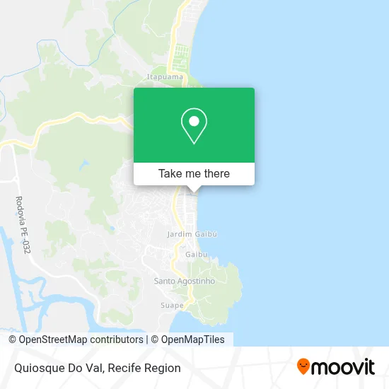 Quiosque Do Val map