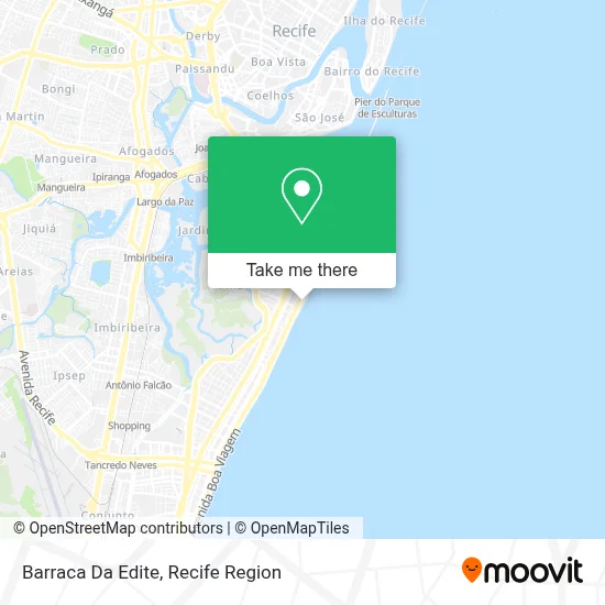 Barraca Da Edite map