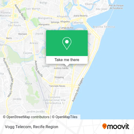 Vogg Telecom map