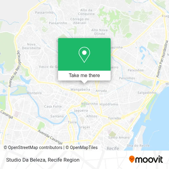Studio Da Beleza map