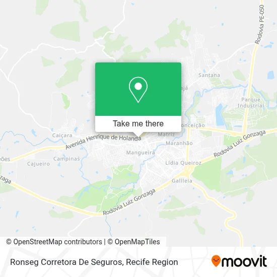 Ronseg Corretora De Seguros map