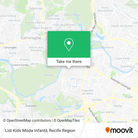 Lidi Kids Moda Infantil map