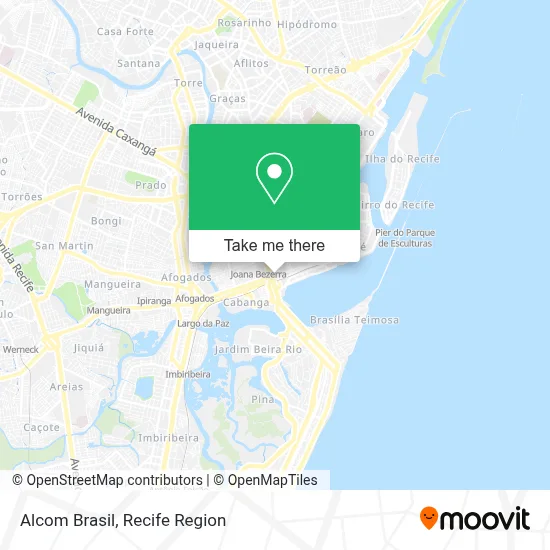 Alcom Brasil map
